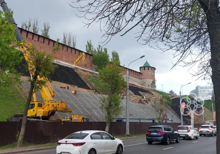 Откосы Кремля
