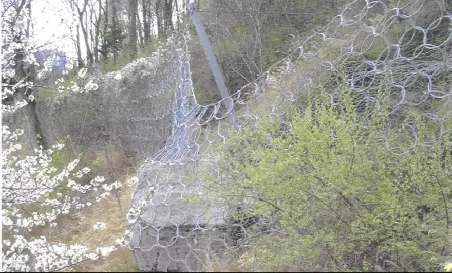 Rockfall Protection Barrier